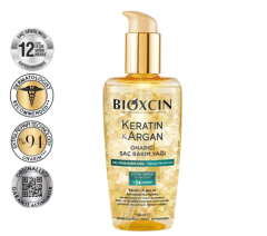 Bioxcin Keratin ve Argan Onarıcı Saç Bakım Yağı 150 ml