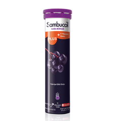 Sambucol Plus Kara Mürver Ekstresi 15 Efervesan Tablet