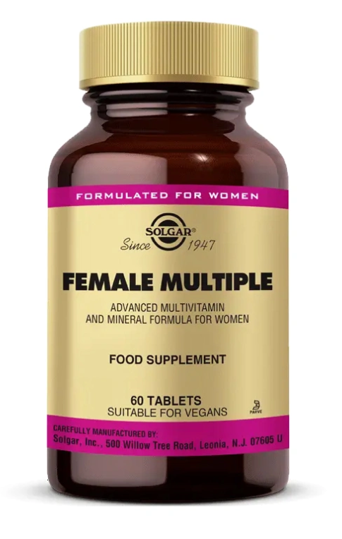 Solgar Female Multiple 60 Tablet Vitamin