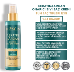 Bioxcin Keratin ve Argan Onarıcı Sıvı Saç Kremi 150 ml