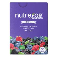 Nutrefor Chewable Purple 18 Çiğneme Tableti