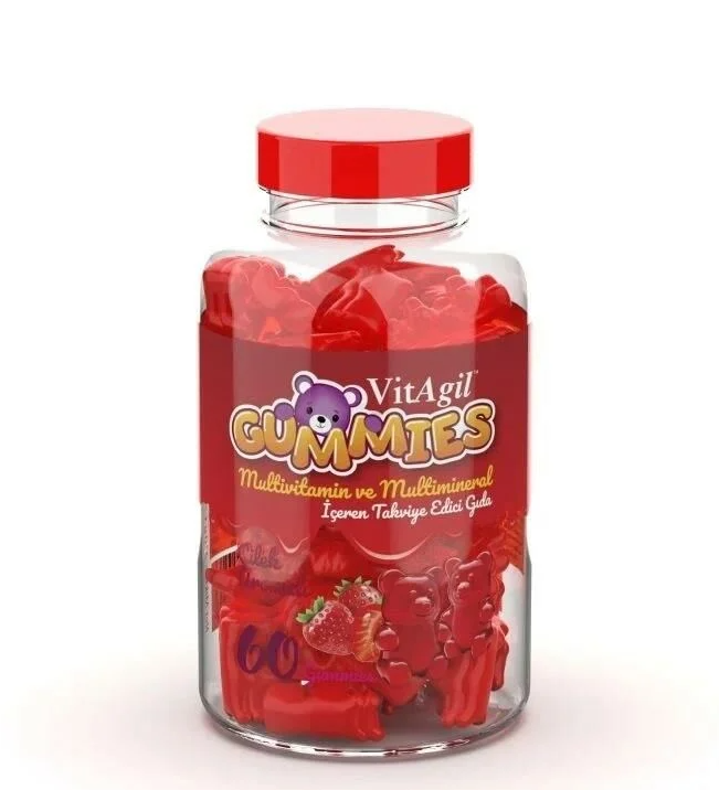 Allergo Vitagil Gummies Multivitamin ve Multimineral 60 Adet