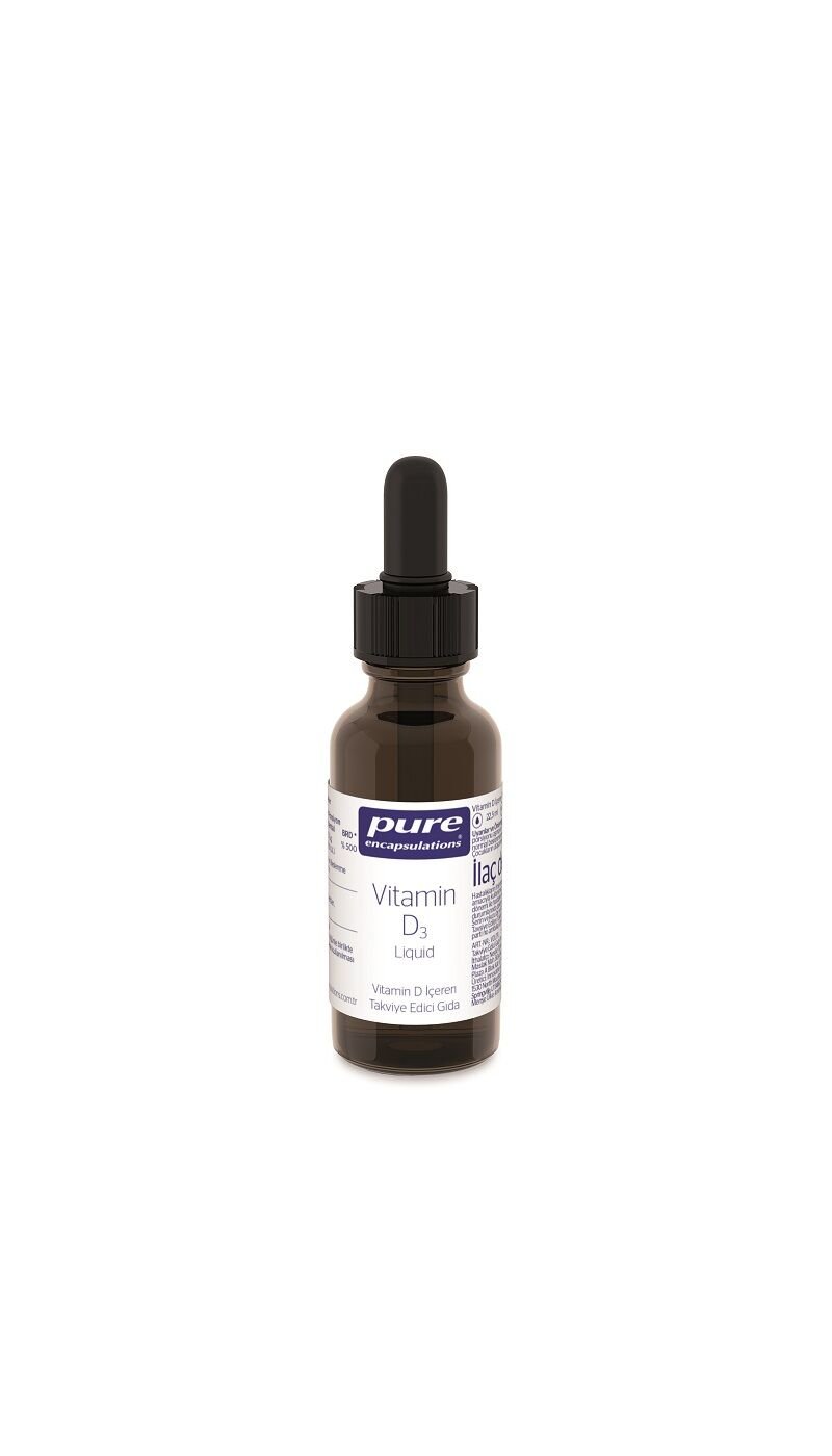 Pure Vitamin D3 Sıvı (Liquid-Likit) Vitamin D3 22,5ml
