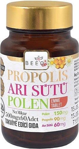 Bee'o Up Propolis Arı Sütü Polen Çocuk 60 Tablet