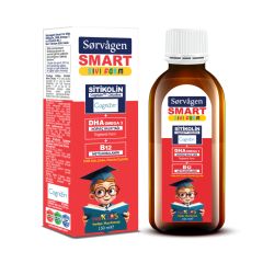 Sorvagen Smart Kids Sıvı Form - Sitikolin DHA Omega 3 Norveç Balık Yağı ve B12 150 ml
