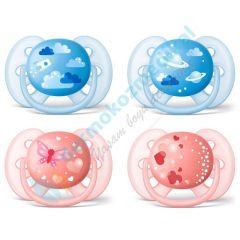 Avent Hava Delikli Ortodontik Emzik 6-18ay 2'li Ultra Soft