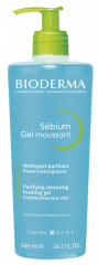 Bioderma Sebium Foaming Gel 500 ml Karma ve Yağlı Ciltler Temizleme Jeli