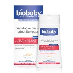 BioBaby Yenidoğan Saç ve Vücut Şampuanı 200 ml