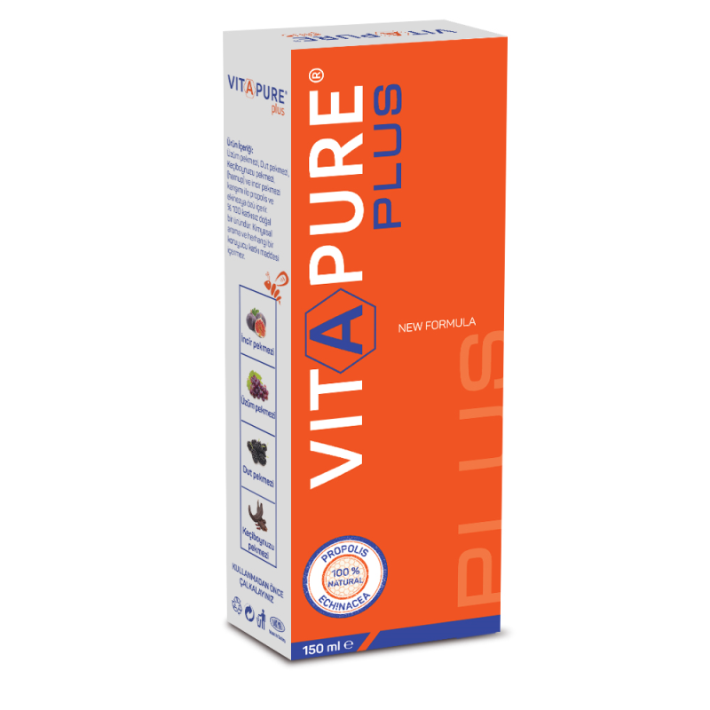 Vitapure Plus Vitamin ve Mineral Şurup 150 ml