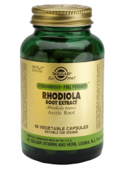 Solgar Rhodiola Root Extract 60 Kapsül