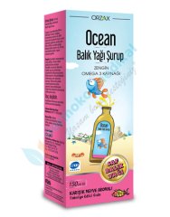 Orzax Ocean Karışık Meyve Aromalı Omega3 Şurup 150ml