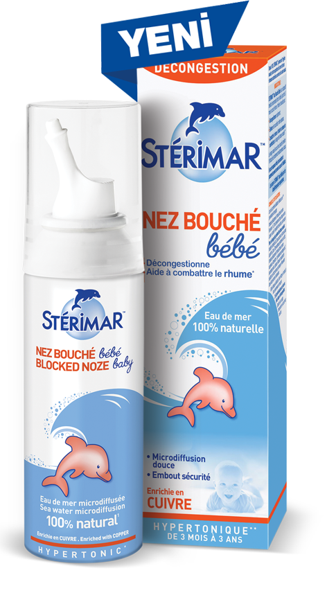 Sterimar Hipertonik Bebek Burun Sprayi 100 ml