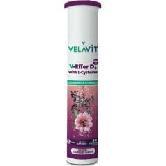 Velavit V-Effer D3 with L-Cysteine 20 Efervesan Tablet