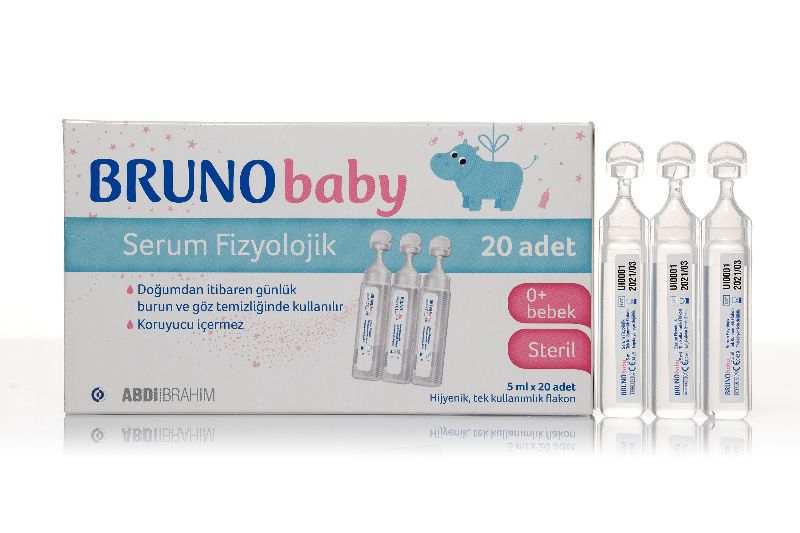 Bruno Baby 5 ml x 20 Flakon Serum Fizyolojik