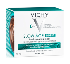 Vichy Slow Age Night 50 ML - Yaşlanma Karşıtı Gece Kremi Ve Maske