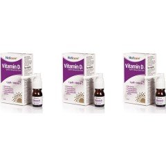 Wellcare Vitamin D3 1000IU 5 ml Sprey 3'lü