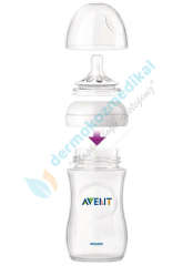 Avent Natural PP Biberon Renkli 1ay+ 260ml SCF694