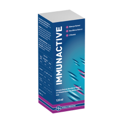 Immunactive Ekinezya,Kara Mürver ve C Vitamini İçeren Takviye Edici Gıda 120ML