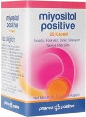 Miyositol Positive 25 Kapsül
