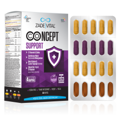 Zade Vital Concept Support 60 Kapsül Takviye Edici Gıda
