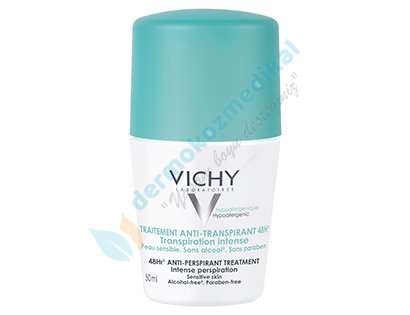 Vichy Deo Anti Transpirant Roll On Yoğun Terleme Karşıtı 48 Saat Etkili Roll On Deodorant 50 ml