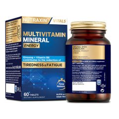 Nutraxin Multi Vitamin Complex ENERJI 60 Tablet