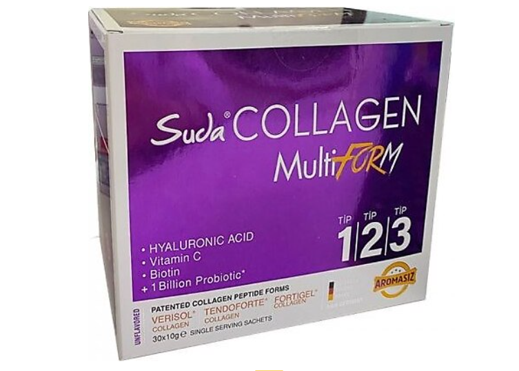 Suda Collagen MultiForm Aromasız 30 x 10 gr