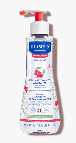 Mustela Çok Hassas Cilter İçin Durulama Gerektirme Temizleme Suyu 300ml ( No Rinse Soothing Cleansing Water )