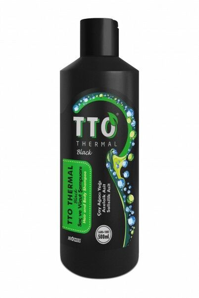 TTO Black Saç ve Vücut Şampuanı 400+100 ml