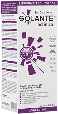 Solante Actinica Sun care Lotion SPF 50+ 150 ml.