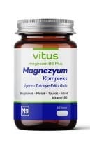 Vitus Megnezol B6 Plus Magnezyum 60 Tablet
