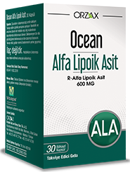 Orzax Ocean Alfa Lipoik Asit 600 mg 30 Tablet