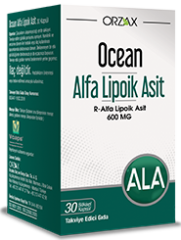 Orzax Ocean Alfa Lipoik Asit 600 mg 30 Tablet