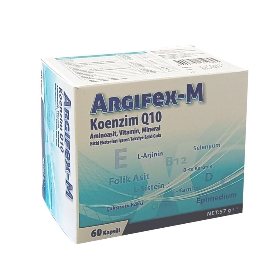 ArgiFex M Koenzim Q10 60 Kapsül