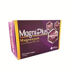 Magni Plus Magnezyum 30 Tablet