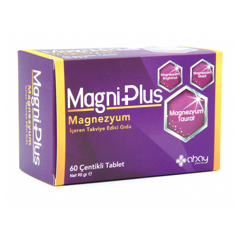 Magni Plus Magnezyum 60 Tablet