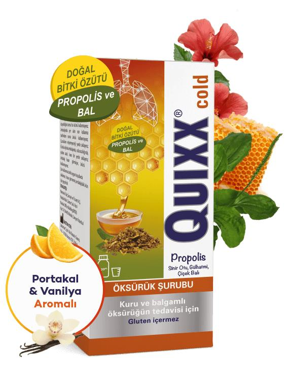 Quixx Cold Propolis Şurup 100 ml