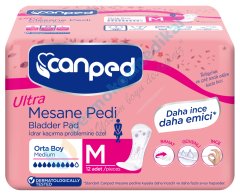 Canped Orta(Medium) Boy Ultra Mesane Pedi 12x12 (144 Adet)