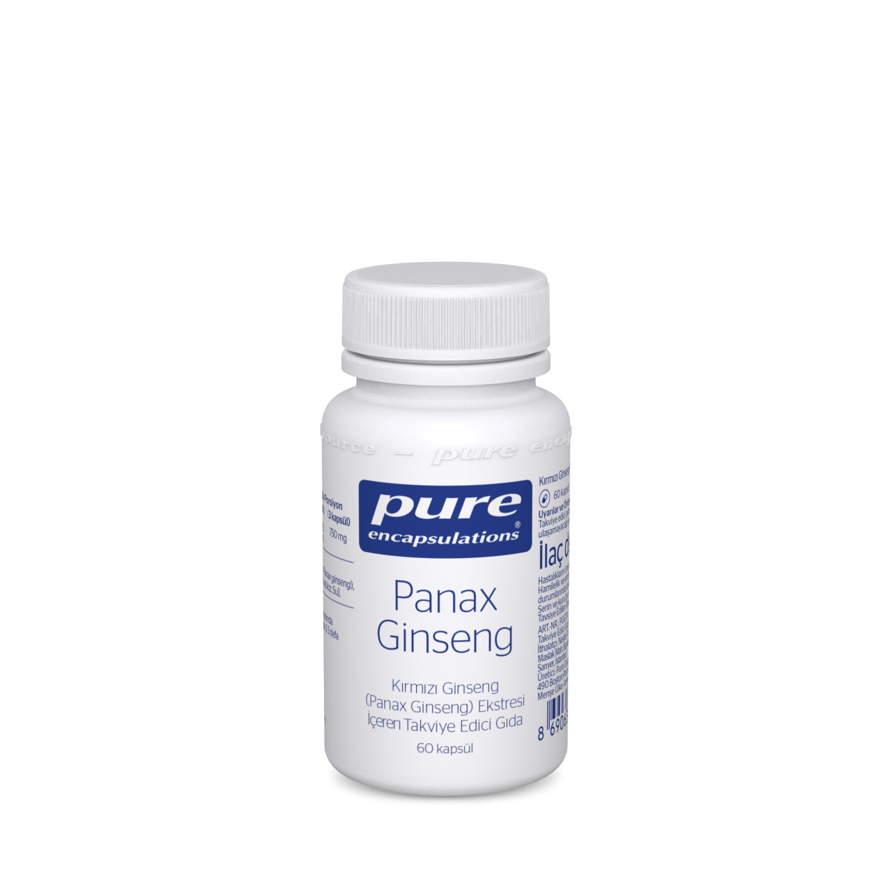 Pure Encapsulations Panax Ginseng 60 Kapsül