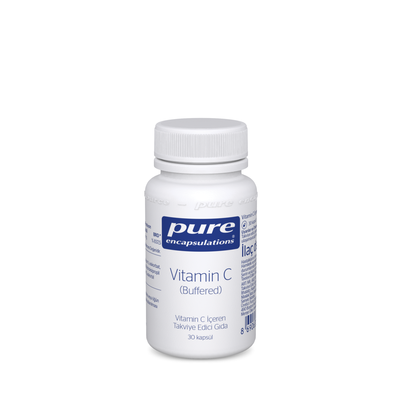 Pure Encapsulations Vitamin C (Buffered) 30 Kapsül