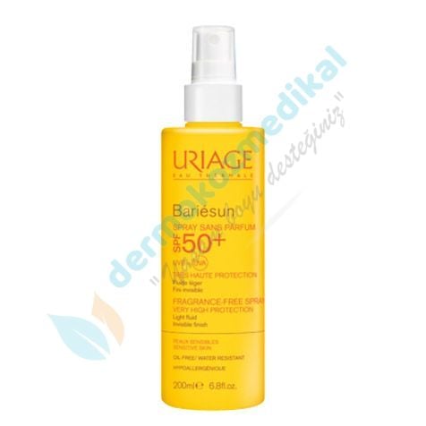 Uriage Bariesun Spray Sans Parfüm Spf 50+ 200 ml ( Parfümsüz güneş koruyucu sprey )