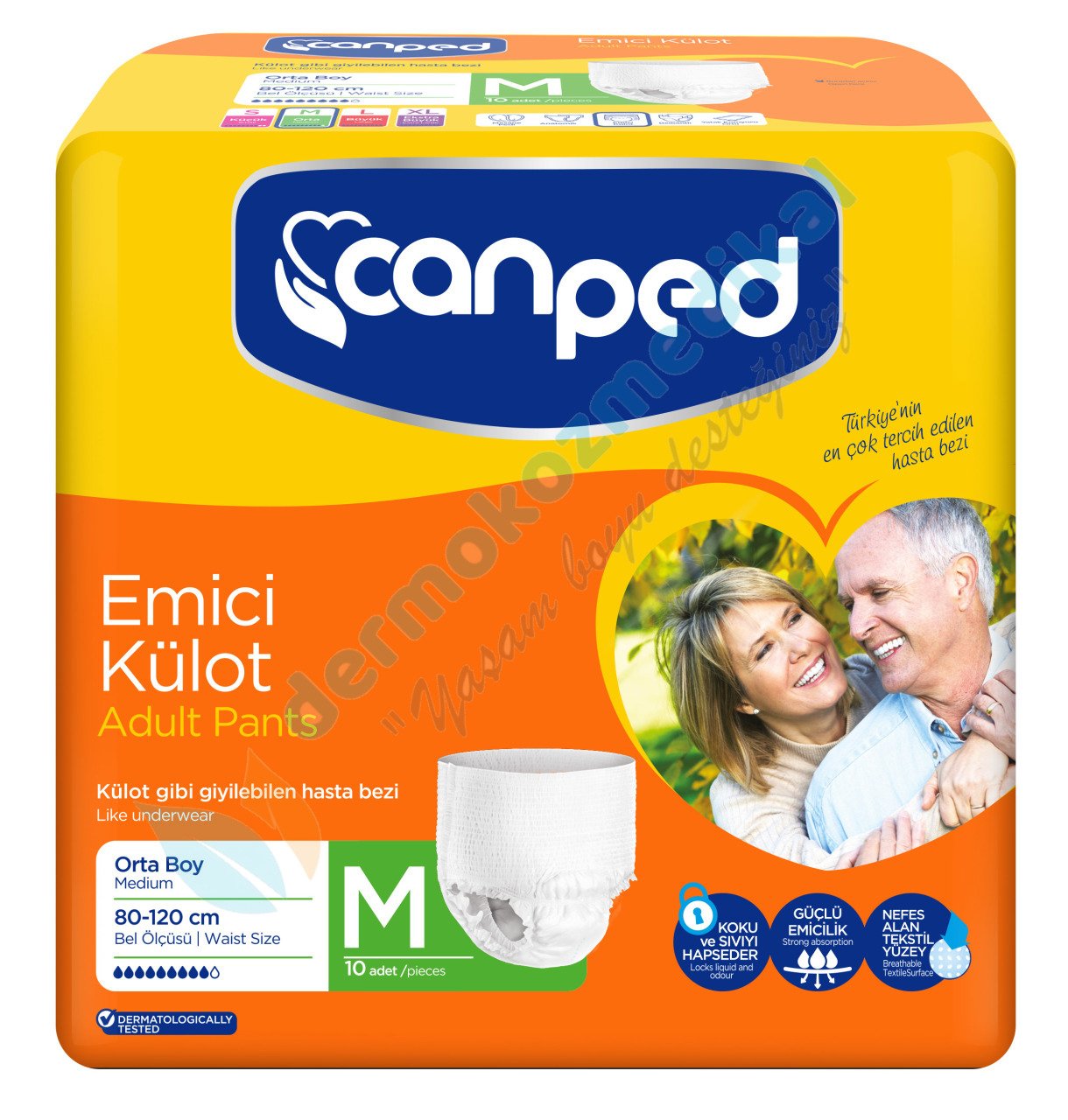 Canped Emici Külot Orta (Medium) 10x8 =80 adet