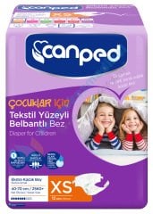 Canped Belbantlı Hasta Bezi XS (Ekstra Küçük) 12x6=72 adet