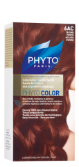 Phyto Color Bitkisel Saç Boyası 6ac - Akaju Bakır Koyu Sarı