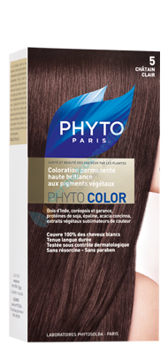 Phyto Color Bitkisel Saç Boyası 5 - Açık Kestane