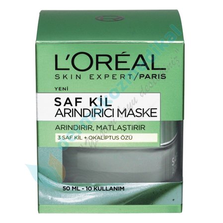 Loreal Paris Saf Kil Arındırıcı Maske 50ml