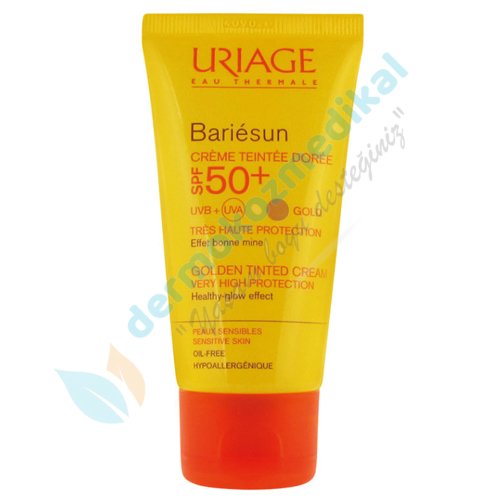 Uriage Bariesun Spf50 Tinted Cream 50ml (Gold)