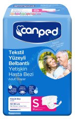Canped Belbantlı Hasta Bezi Küçük (Small) 10x6=60 adet