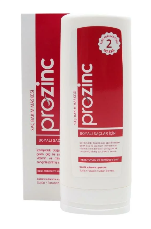 Prozinc Boyalı Saçlar İçin Saç Bakım Maskesi 300 ml