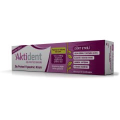 Aktident Diş Protezi Yapıştırıcı Krem 40gr